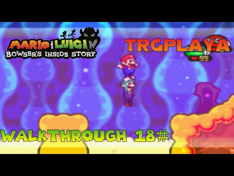 Mario & Luigi: Bowser's Inside Story Walkthrough Part 18: Into The Energy Hold (1080p)