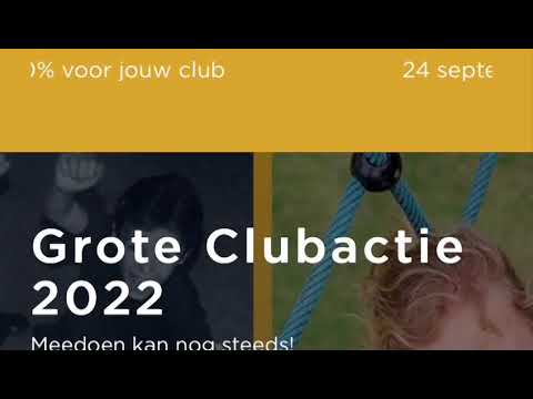 Promotievideo grote clubactie bij DVC Appingedam