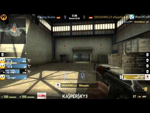 Playing Ducks vs. DRUCKWELLE | Spieltag 8, EPS Summer 2013 | de_nuke