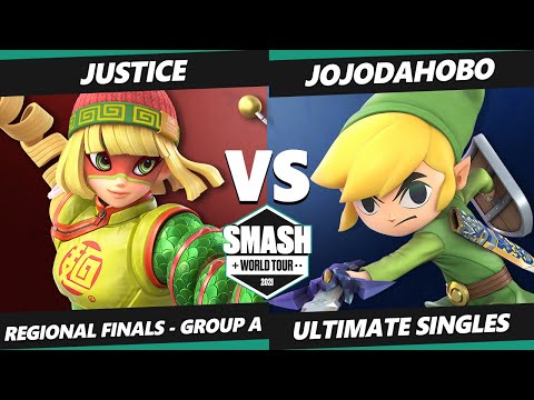 SWT NA West Group A - Justice (Min Min) Vs. JoJoDaHoBo (Toon Link) Smash Ultimate Tournament