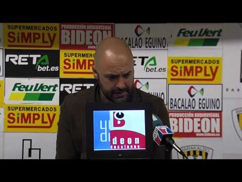R .P David Movilla tras Barakaldo CF 4  - Gernika Club 0