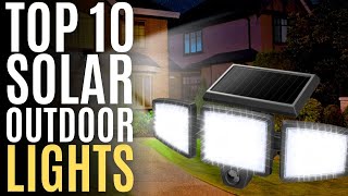 Top 10: Best LED Solar Outdoor Lights of 2021 / Motion Sensor Lights for Garden, Security, Home