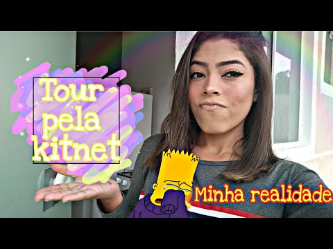 Tour pela kitnet |minha realidade #morandosozinha #ESPECIALKITNET