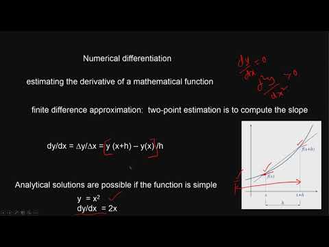Lecture 20 ODES and Numerical methods