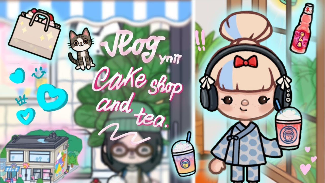 BÁN BÁNH VÀ TRÀ TẠI CỬA HÀNG ĐỒ NGỌT 🧁💕||nội dung=me,khá đại trà ạ💐||ynii||#tocaboca #tocalifeworld 