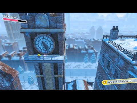 Kirby and the Forgotten Land - Reach the clock tower