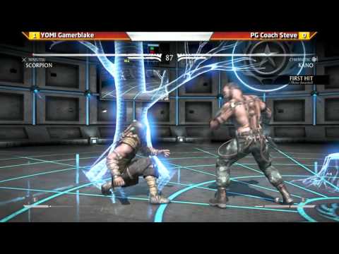 MKX @ Defend the North - YOMI Gamerblake vs PG Coach Steve [720p/60fps]