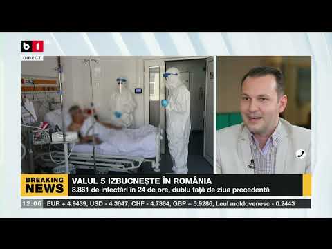 ȘTIRI B1 ORA 12.00 CU ANDREEA MORARU - STUDIU: RĂCELILE NE POT PROTEJA DE COVID