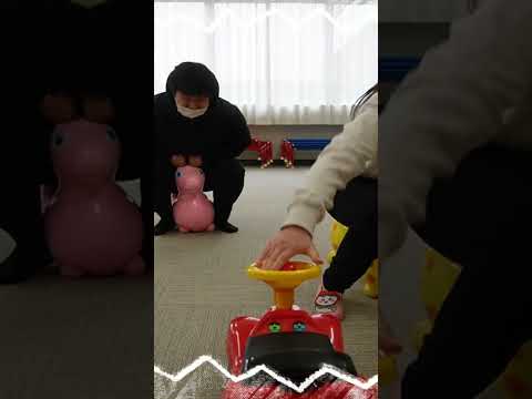 【おかたん】ぴょん！ぴょん！レース！【模擬保育室】 #Shorts