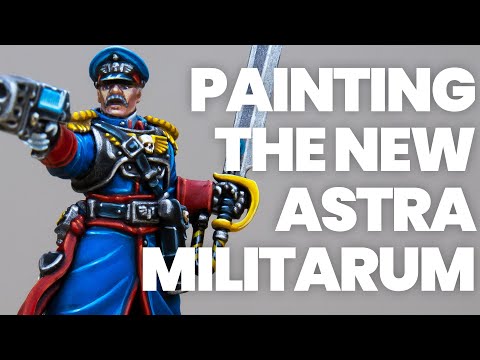 ASTRA MILITARUM Painting Showcase NEW Warhammer 40k Games Workshop