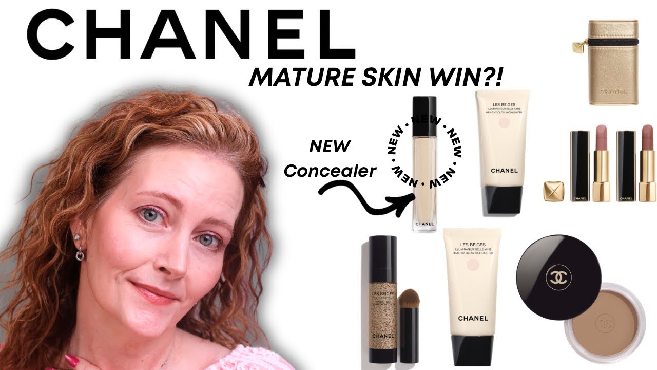 NEW Chanel Les Beiges Concealer + Full Base… Perfect for Mature Skin?