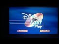 Pressing Main Menu At The Last Second For Disney Fastplay