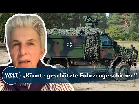 UKRAINE-HILFE: FDP-Expertin Strack-Zimmermann ist für Lieferung gepanzerter Rettungsfahrzeuge