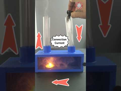 "Understanding Convection in Air: The Science Behind Heat Transfer" #experiment#shorts#trending