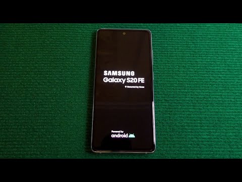 Samsung S20 Fan Edition Bootanimation