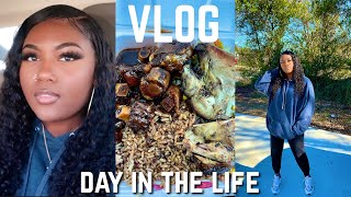 VLOG: Gym, 🎵 rehearsals, & out to eat| Miya Sadé