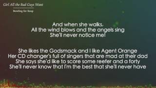 Girl All the Bad Guys Want - Bowling for Soup (Lyrics)