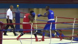 9) 91kg Erislandy Savón (GTM) 3-0 A Leinier Peró (CMG)