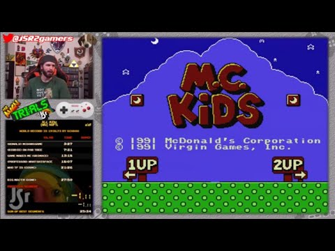 #7: M.C. Kids Speedrun in 25:14! | The AVGN Trials of JSR