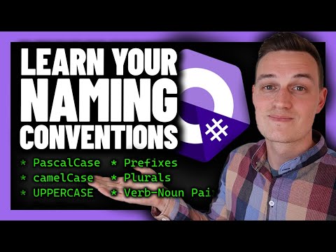 C# Naming Conventions - Never name your stuff bad again