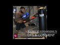 Chris Sails Getting Busy On The Heavy Bag