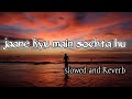 Jaane Kyun Mai Sochta Hoon New Lofi Song Lofi Sad Song Aashiqui 2 Priyanshu Kumar