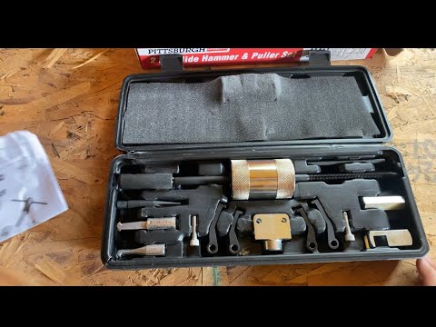 Slide hammer and puller set