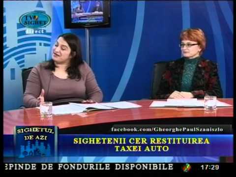 Sighetul de Azi - 16 Februarie 2012 - Sighetenii cer restituirea taxei auto