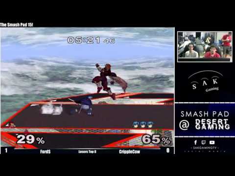 SP15 Losers Top 8 - Ford$ (Ganondorf) vs Cripplecow (Marth)