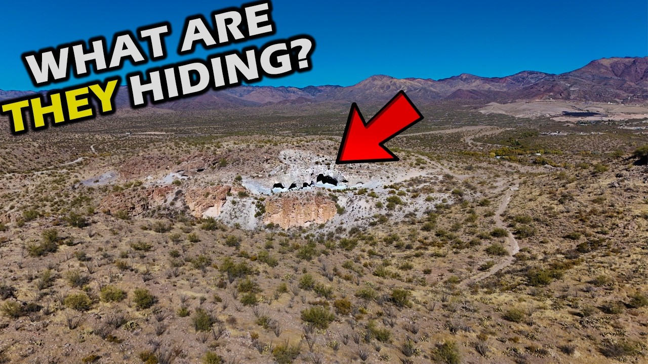 I Can't Believe What My Drone Found in the Desert!