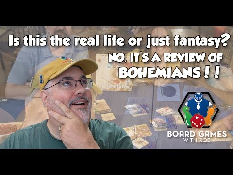 Bohemians Review ➔➔ Board Games with Rob