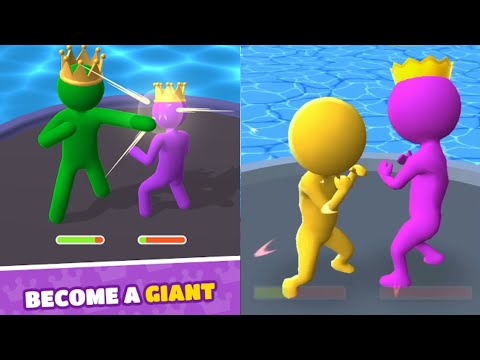 Giant Rush! VS Size Up! Satisfying gameplay android, ios