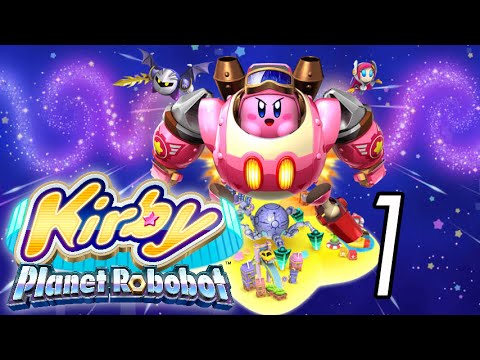 Let's Play Kirby: Planet Robobot [1] 1-1,2