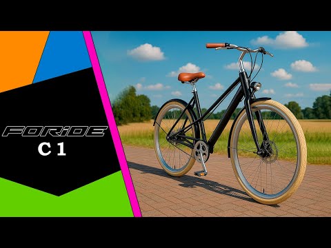 FORIDE C1 ? Mega Stylish Legal Electric Bike / 4K Review
