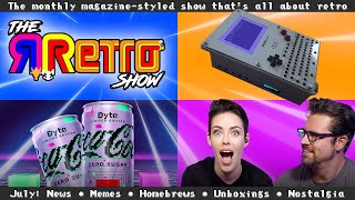 8-Bit Pixel-Flavoured Cola Taste Test! ➕ Retro News • Homebrews • Memes • on The ЯRetro Show #15