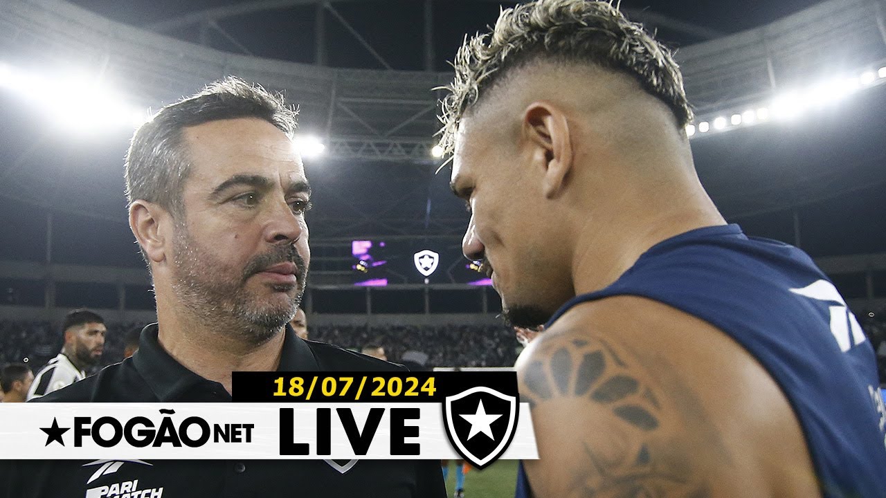 LIVE | Botafogo tem novo desafio: jogar com folga na liderança; sorteio da Copa do Brasil