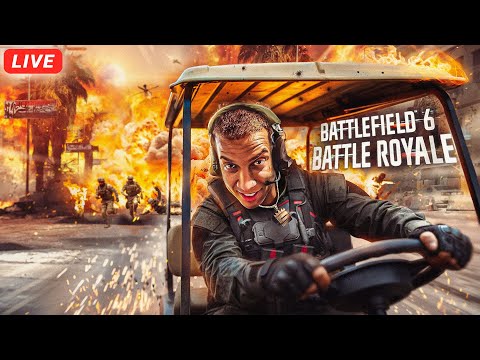 🔴 LIVE -   🏆 BATTLEFIELD REDSEC LAUNCH DAY 🏆 BF6 BATTLE ROYALE  |  FaZe Swagg