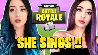 Singing on Fortnite..