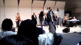 Vashawn Mitchell &quot;Turning Around For Me&quot; LIVE @ Alabama A&amp;M University