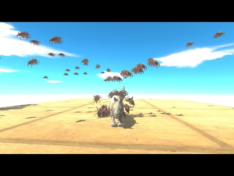 Dangerous  Run Away from SWARM BUG - Animal Revolt Battle Simulator