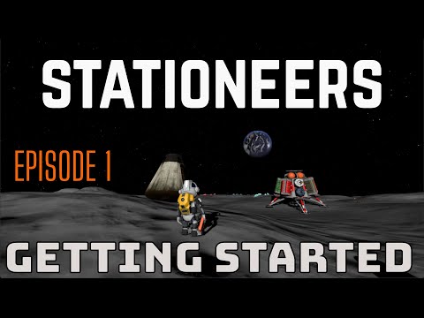 Stationeers 2025 - New Player Tutorial Guide - Episode 1: Getting Started - Moon