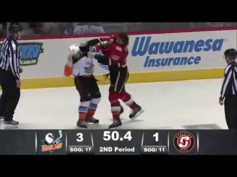 Luke Gazdic vs Mike Liambas
