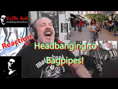 REACTION to Shipping Up To Boston/Enter Sandman - Bagpipe Cover FROM MR. SCOTT!