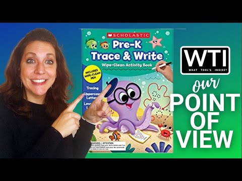 Pre-K Trace & Write Activity Book - WTI product video review