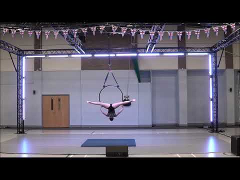Chloe McLean - Aerial Hoop Amateur Novice BPASF National Championships