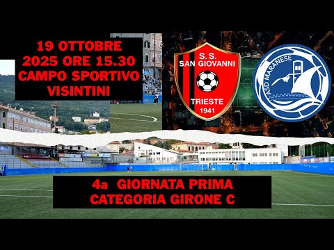 San Giovanni - Maranese (2-4, Prima Categoria Girone C), la sintesi