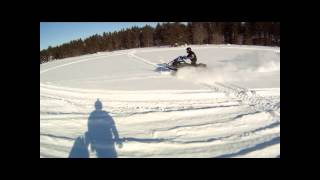 preview picture of video 'Grand Marais, MI 2014 Snowmobile Trip Polaris Yamaha Ski Doo'