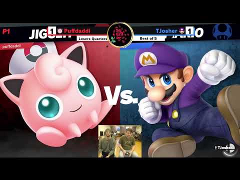 RCR 2 Losers Quarters - PuffDaddi (Jigglypuff) vs TJosher (Mario) - SSBU Ultimate