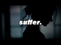 [FREE] - "Suffer" I Very Sad Storytelling Rap Beat | Piano Type Beat 2021 (85 BPM)