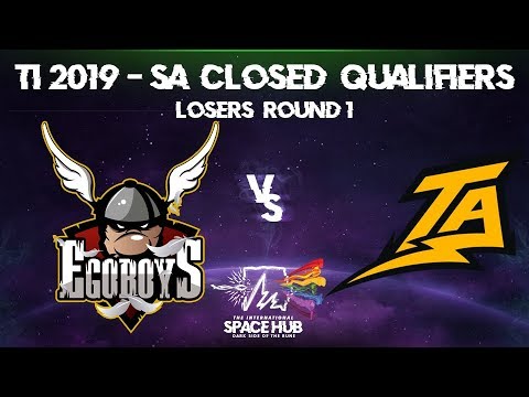 EgoBoys vs Thunder Predator Game 1 - TI9 SA Regional Qualifiers: Losers' Round 1